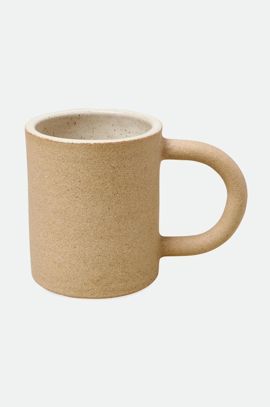 Acessorios Brixton O-M Hand Crafted Cerâmica Mug Bege | OHRMU-8951