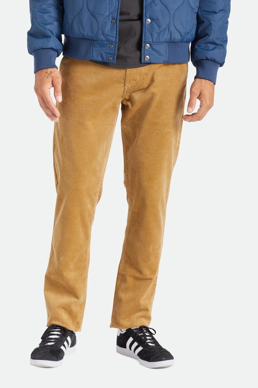 Calças Brixton Choice Chino Regular Masculino Caqui | KBLCN-9175