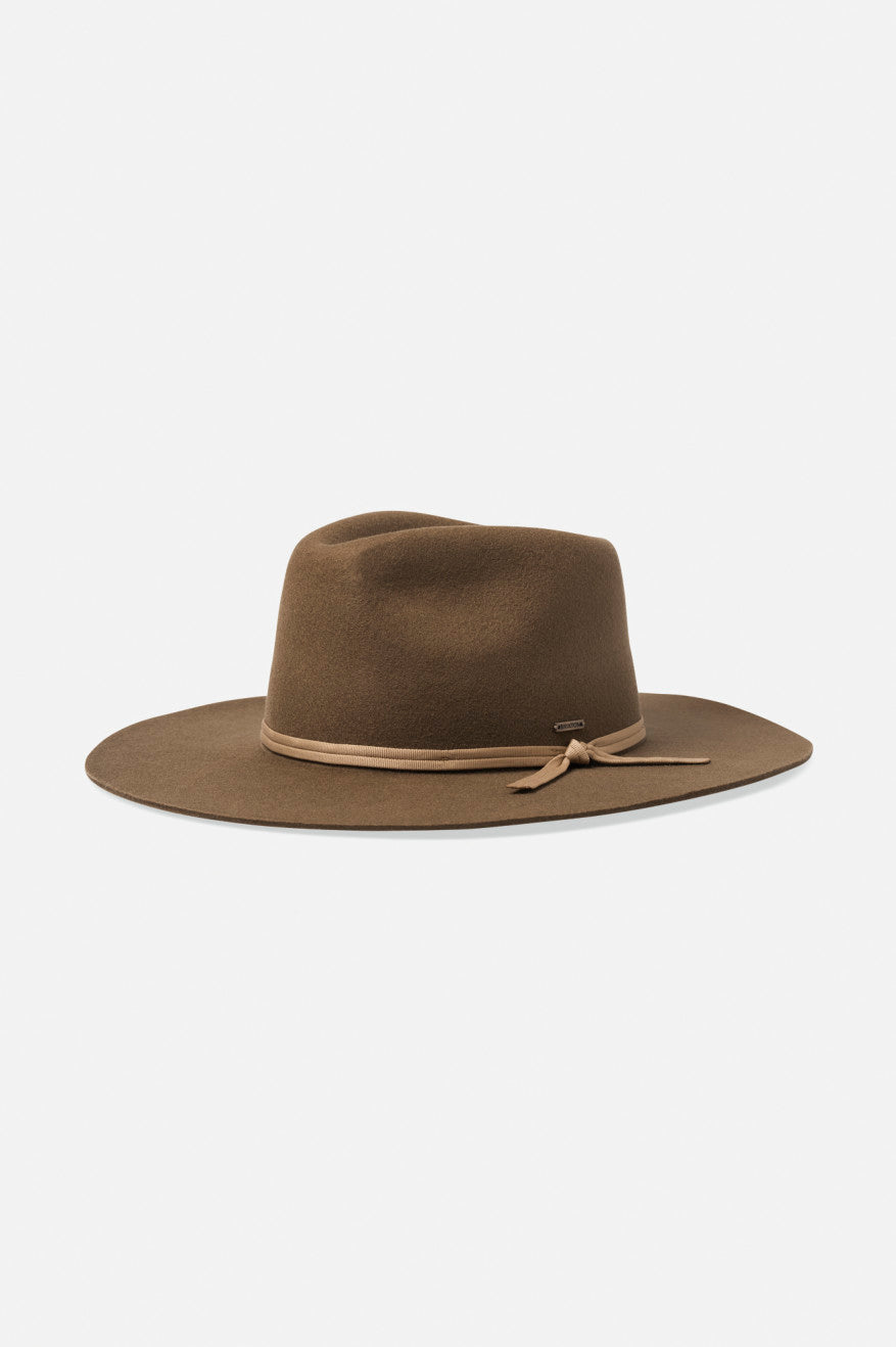 Chapeus Brixton Cohen Cowboy Masculino Bege | OQTUX-5317