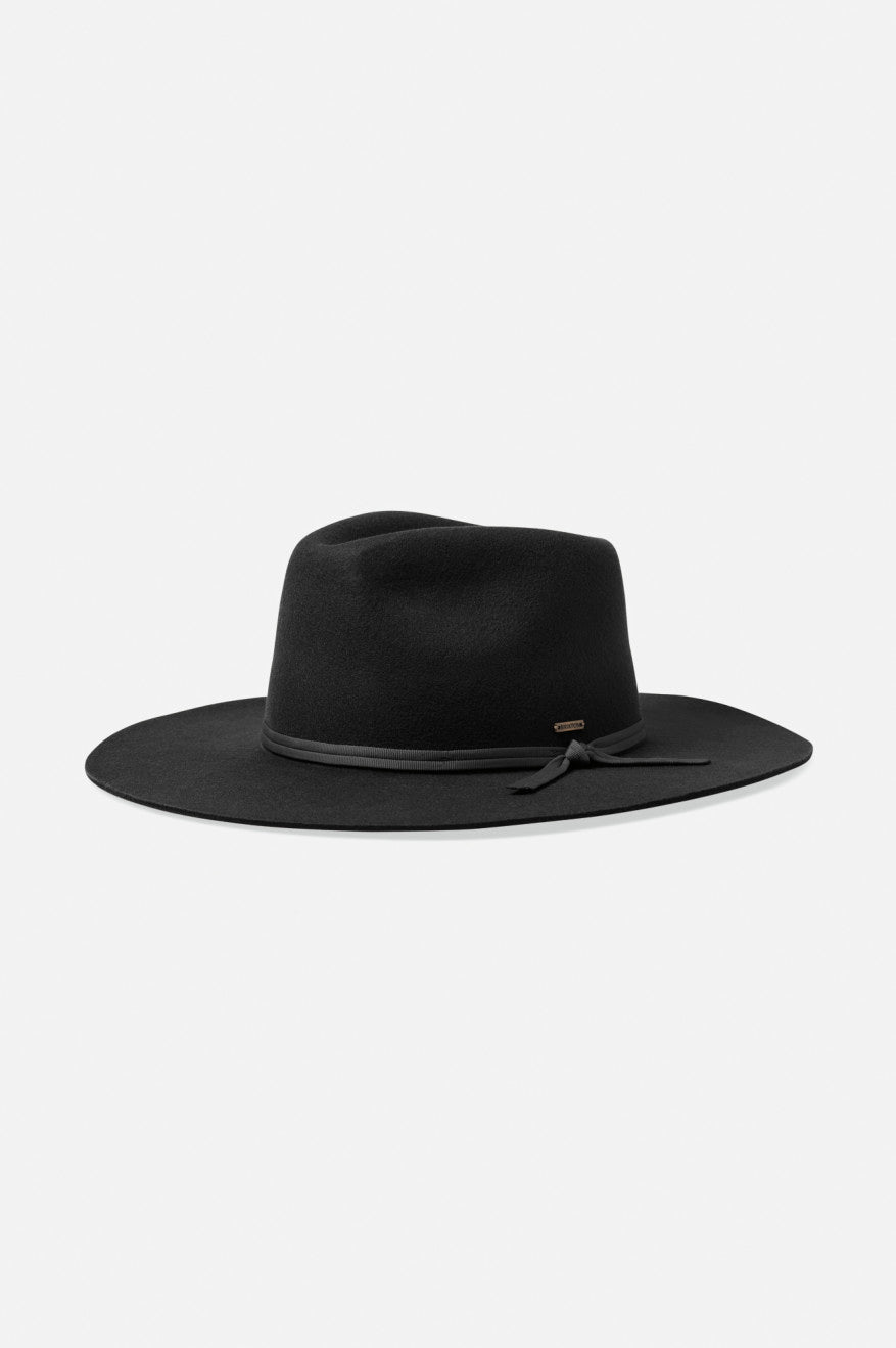 Chapeus Brixton Cohen Cowboy Masculino Pretas | MKLHV-3821