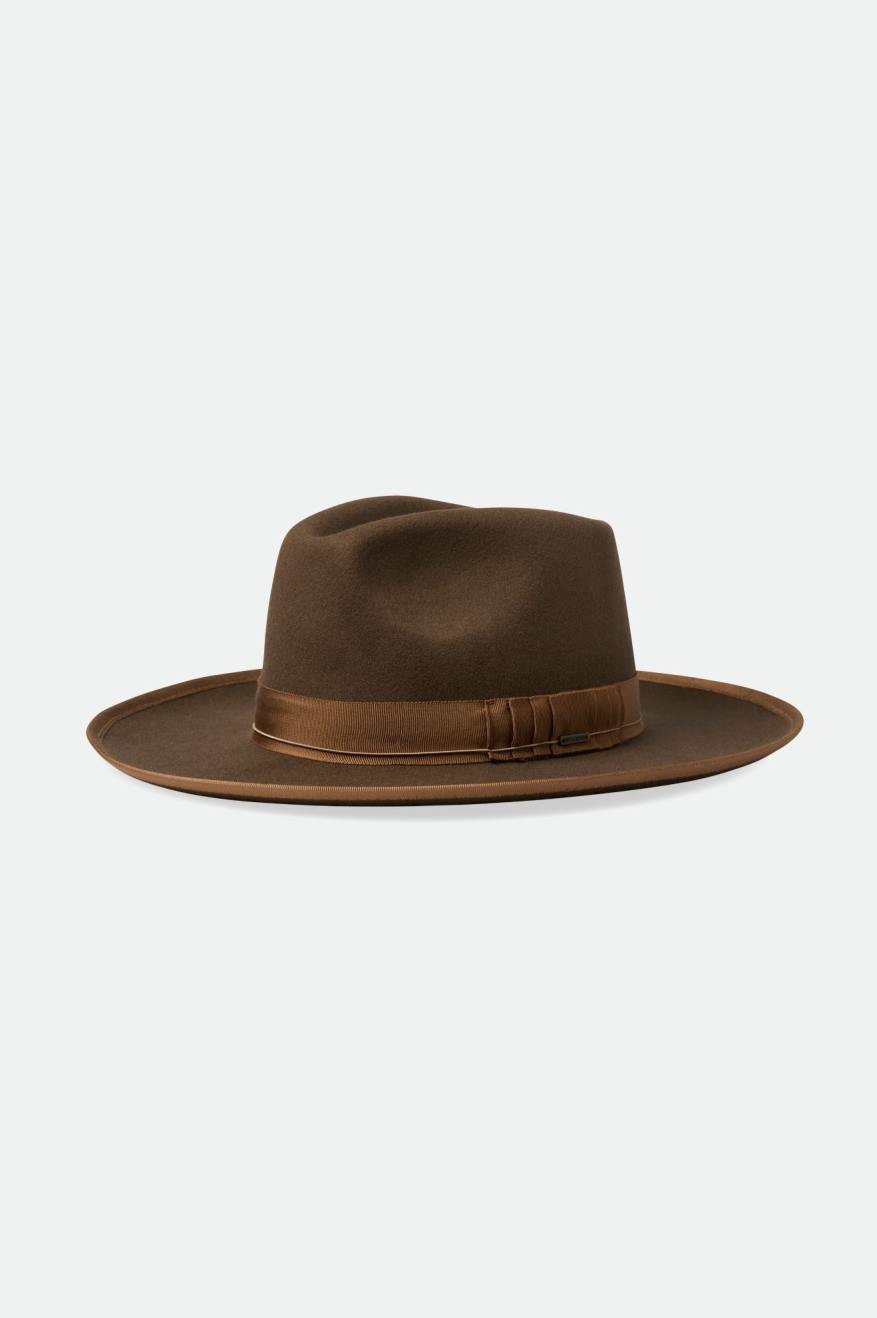 Fedora Brixton Reno Masculino Cafes | DGSKP-2140