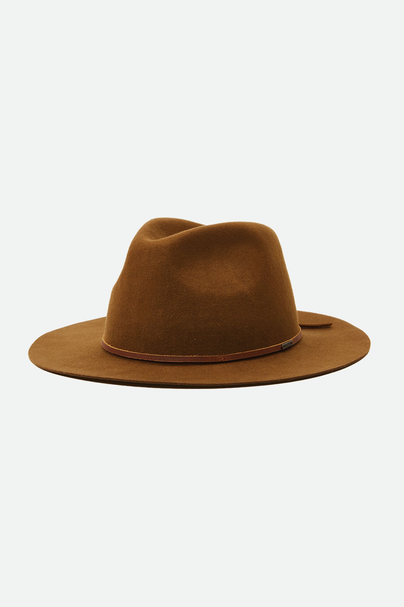 Fedora Brixton Wesley Packable Fedora Feminino Cafes | FDALN-2760