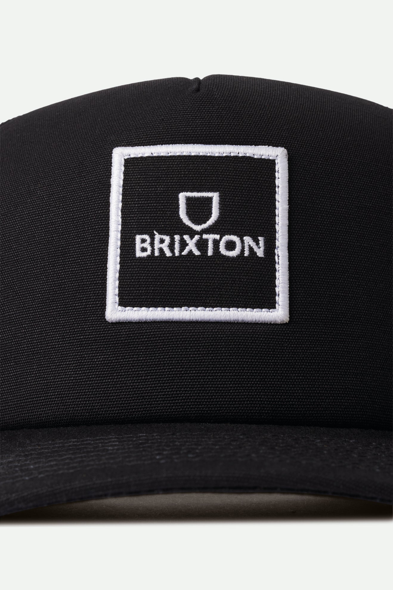 Boné Brixton Alpha Block NetPlus MP Trucker Hat Masculino Pretas | IBLRS-3204