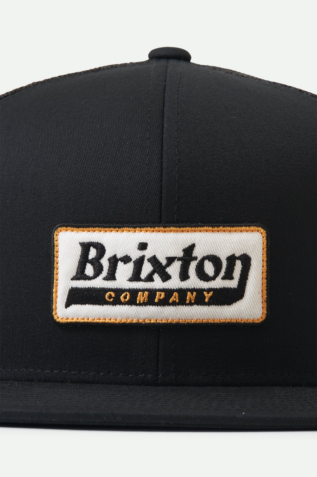 Boné Brixton Steadfast HP Mesh Cap Masculino Pretas | ZQJIA-7810