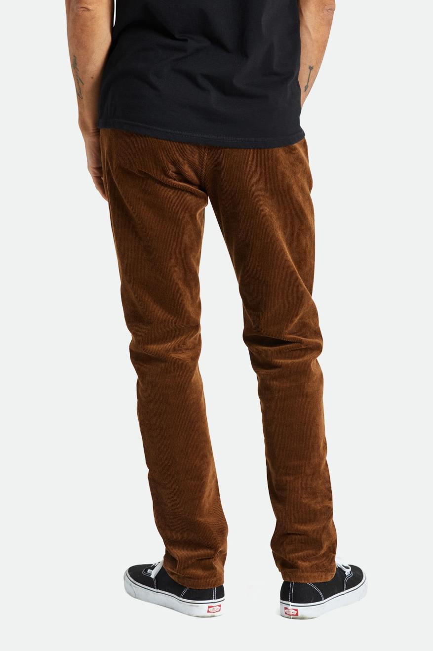 Calças Brixton Choice Chino Regular Masculino Marrom | DQNSI-0285