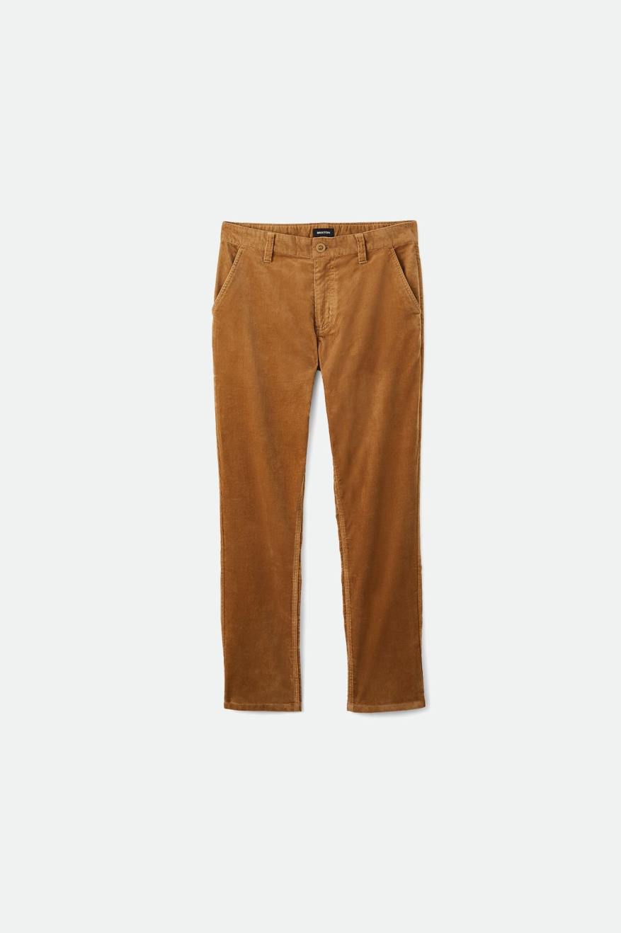 Calças Brixton Choice Chino Regular Masculino Caqui | KBLCN-9175