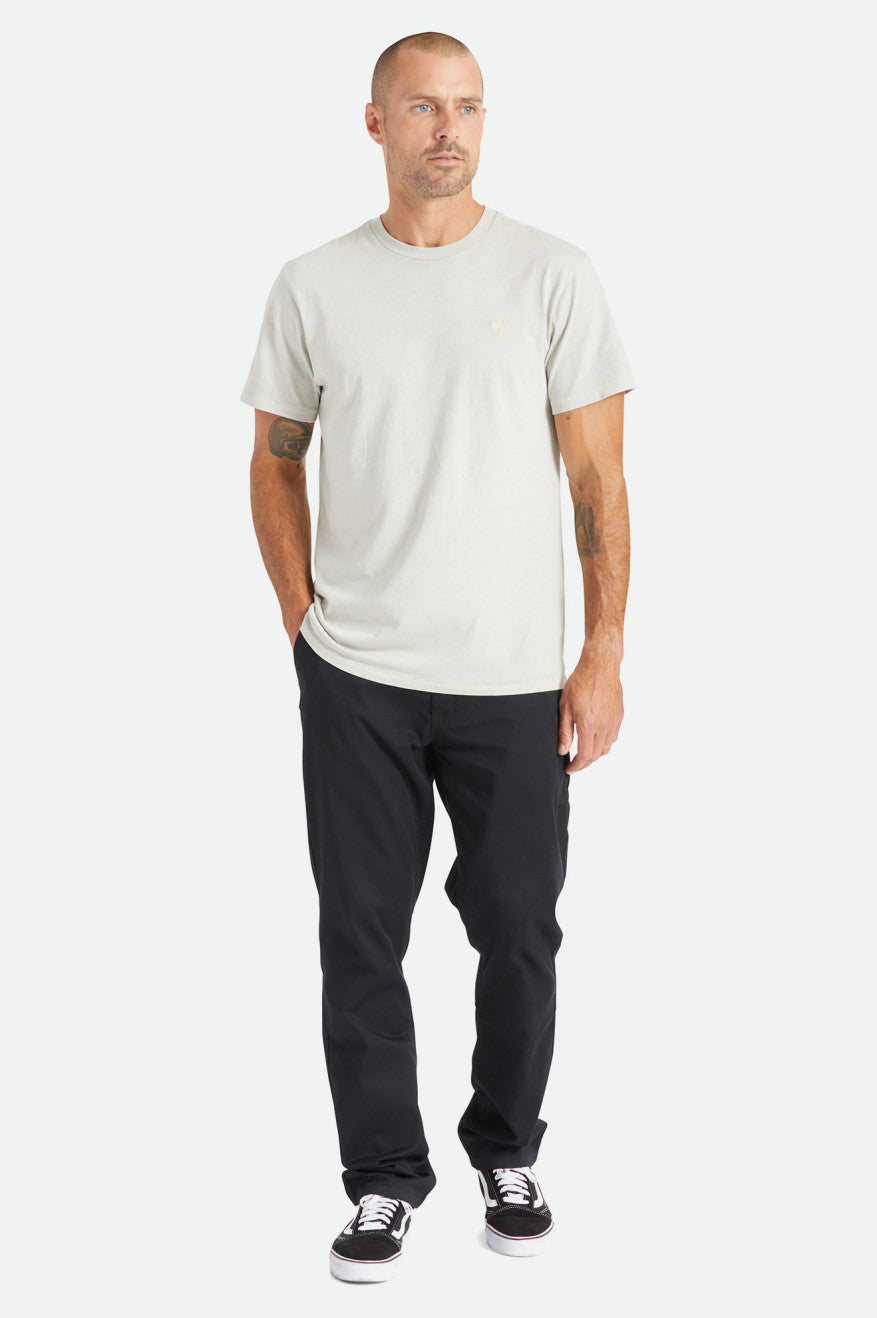 Calças Brixton Choice Chino Regular Masculino Pretas | UNMOL-6801