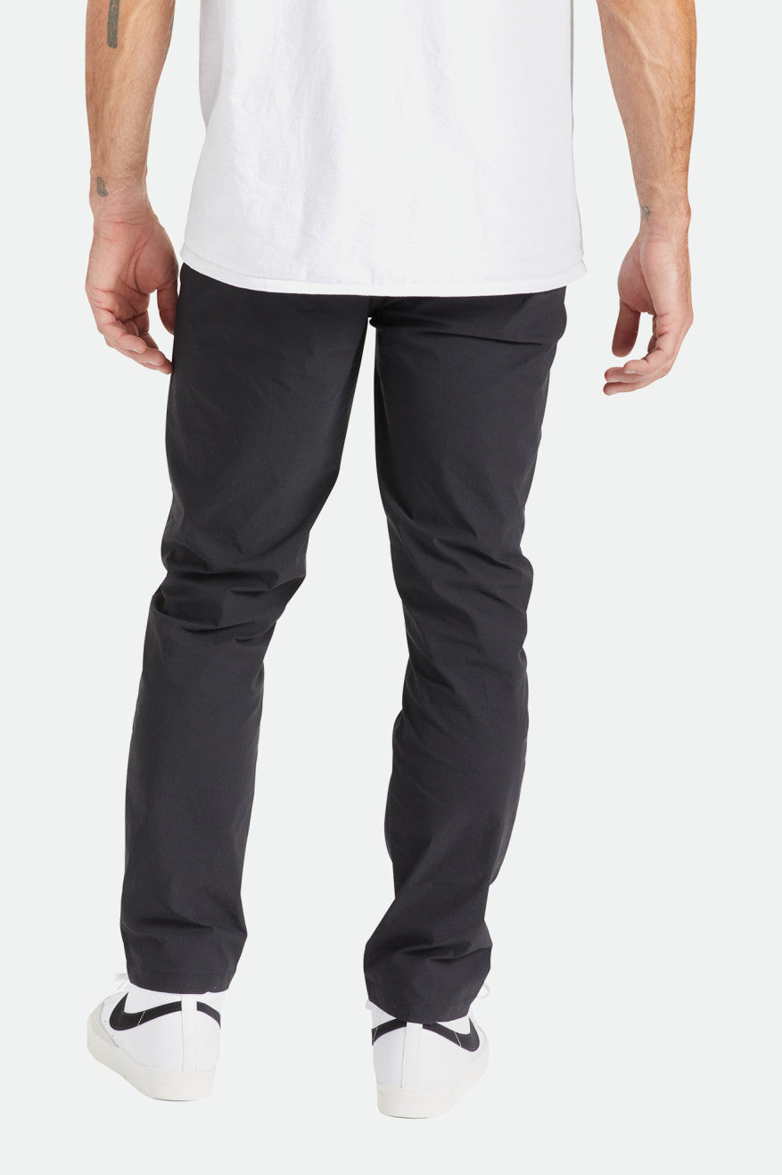 Calças Brixton Knox Utility Slim Masculino Pretas | BYUEM-0628