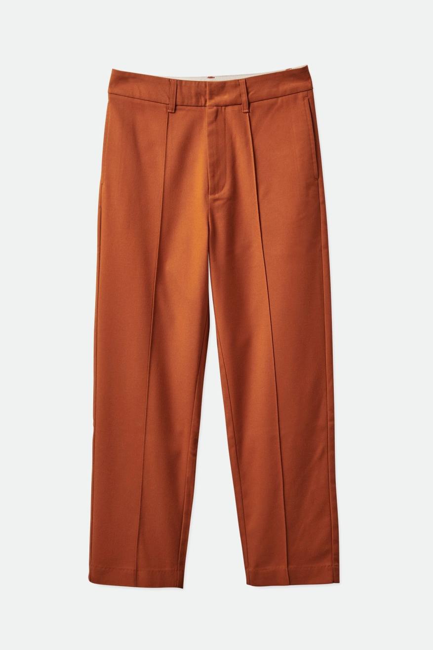 Calças Brixton Retro Trouser Feminino Laranja | ADFKC-5812