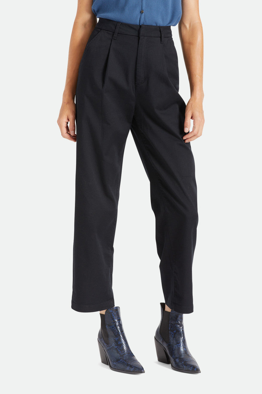 Calças Brixton Victory Trouser Feminino Pretas | ZPKEH-9864