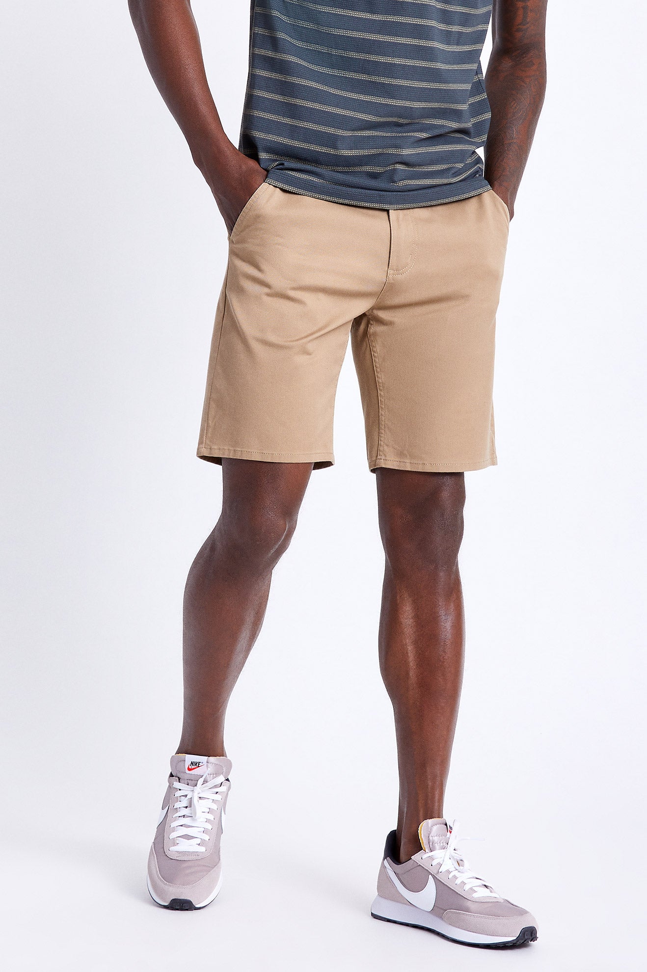 Calções Brixton Choice Chino Masculino Caqui | IQHWM-8195