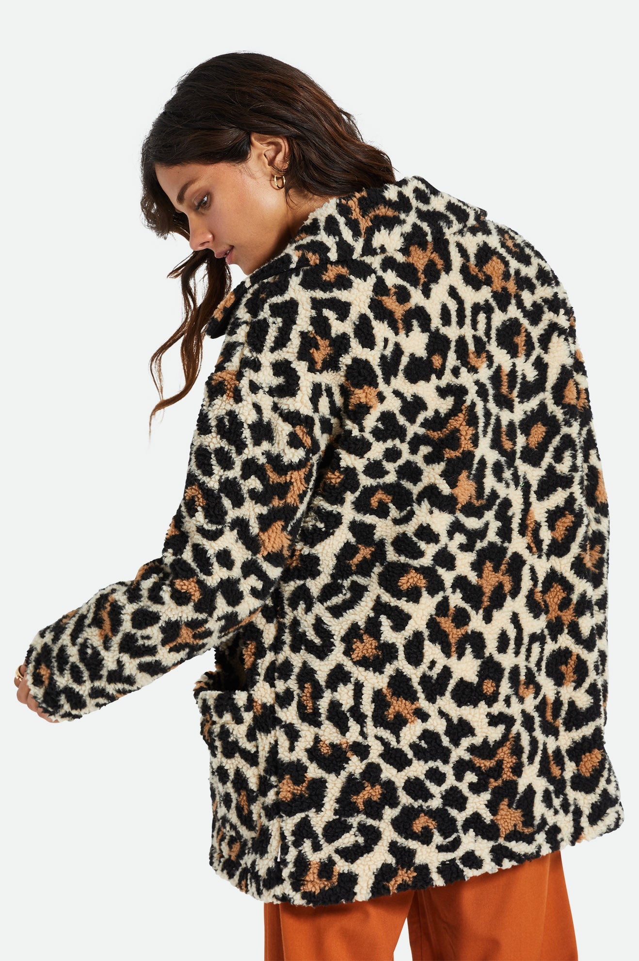 Casaco Brixton Bern Feminino Leopardo | ROLTS-6724