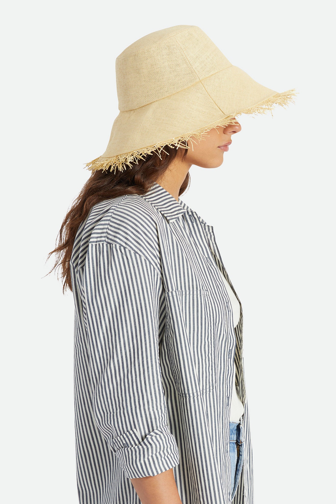 Chapeus Brixton Alice Straw Feminino Marrom | KVLNX-5289