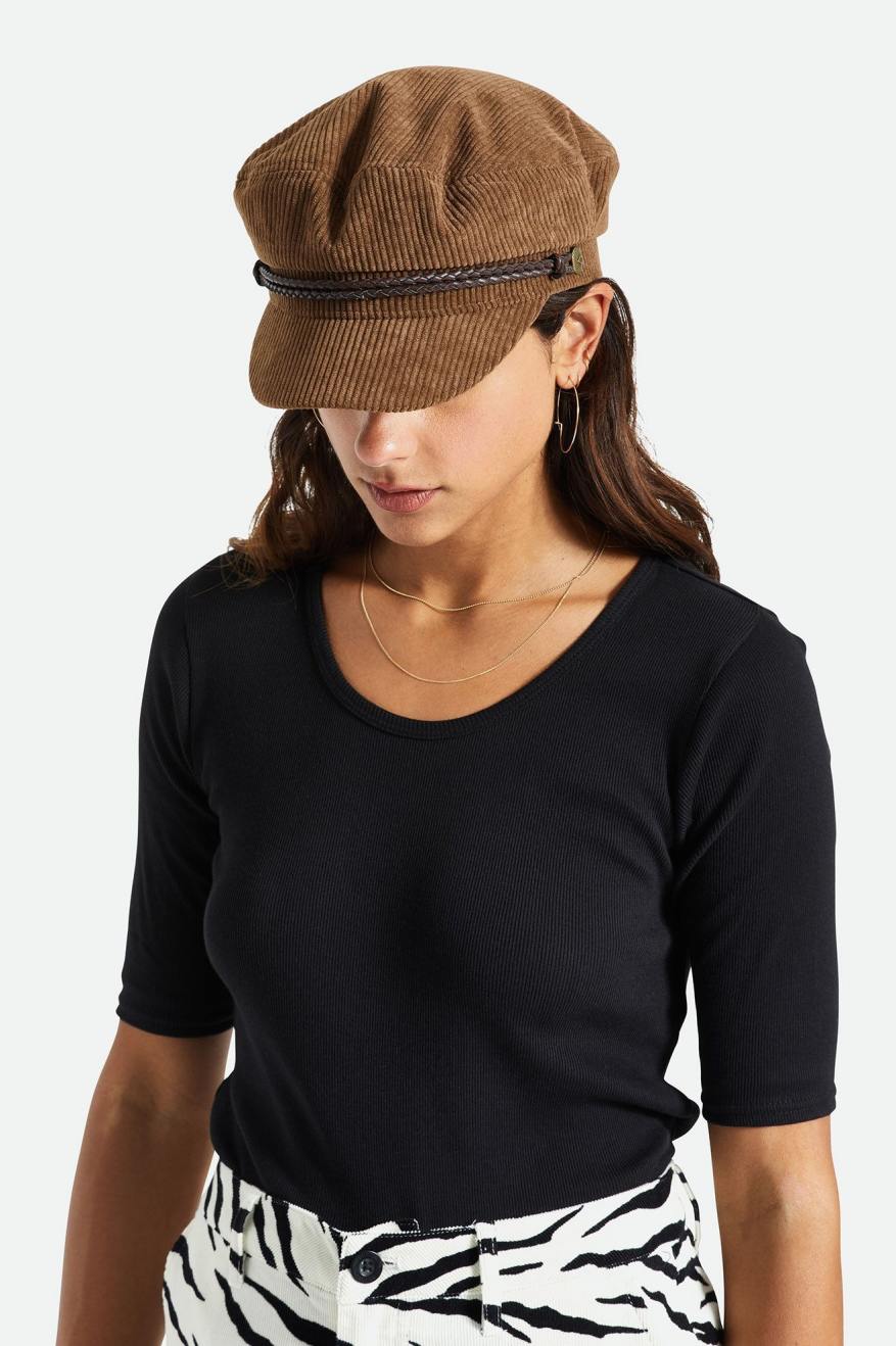 Chapeus Brixton Ashland Feminino Marrom | IOLMB-4316