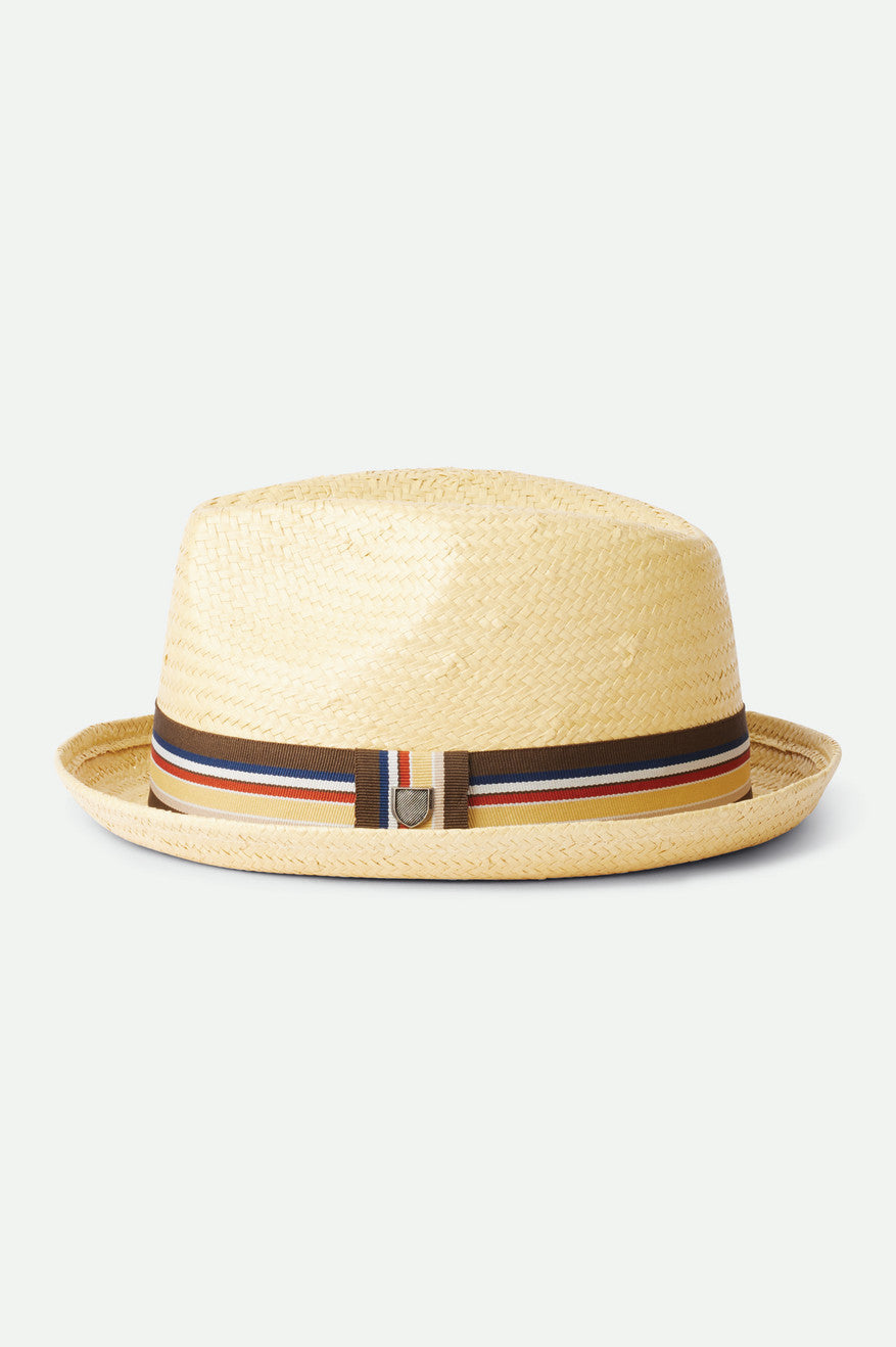 Chapeus Brixton Castor Masculino Marrom | YTLJH-4801