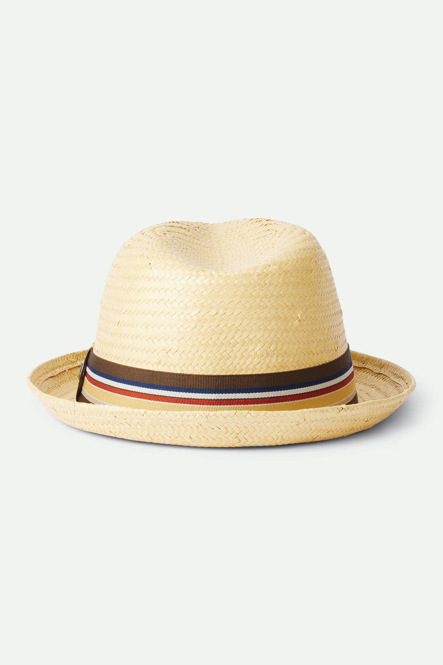 Chapeus Brixton Castor Masculino Marrom | YTLJH-4801