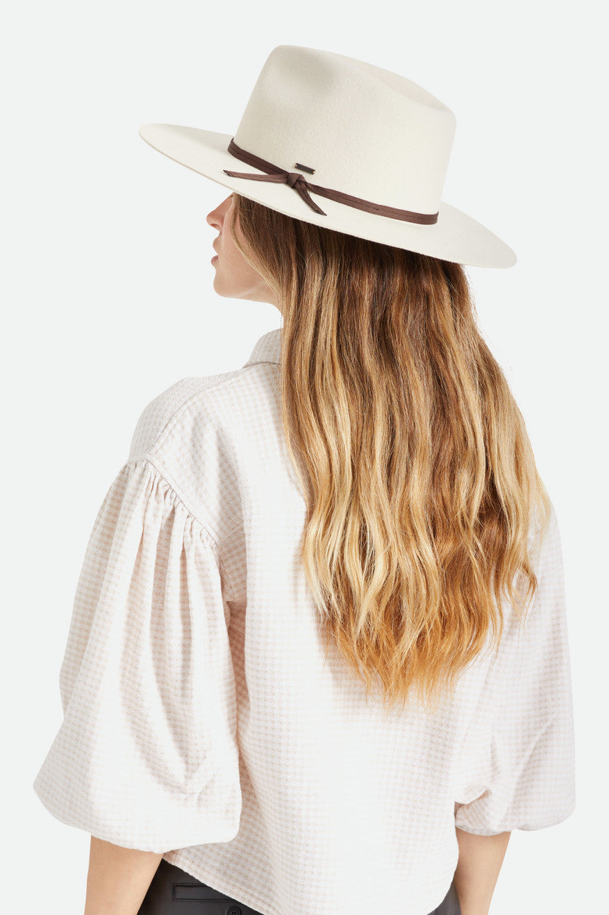 Chapeus Brixton Cohen Cowboy Feminino Branco | GETSQ-2760