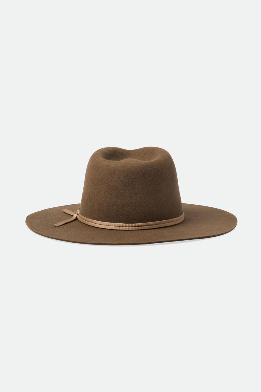 Chapeus Brixton Cohen Cowboy Feminino Marrom | HOVXD-4735