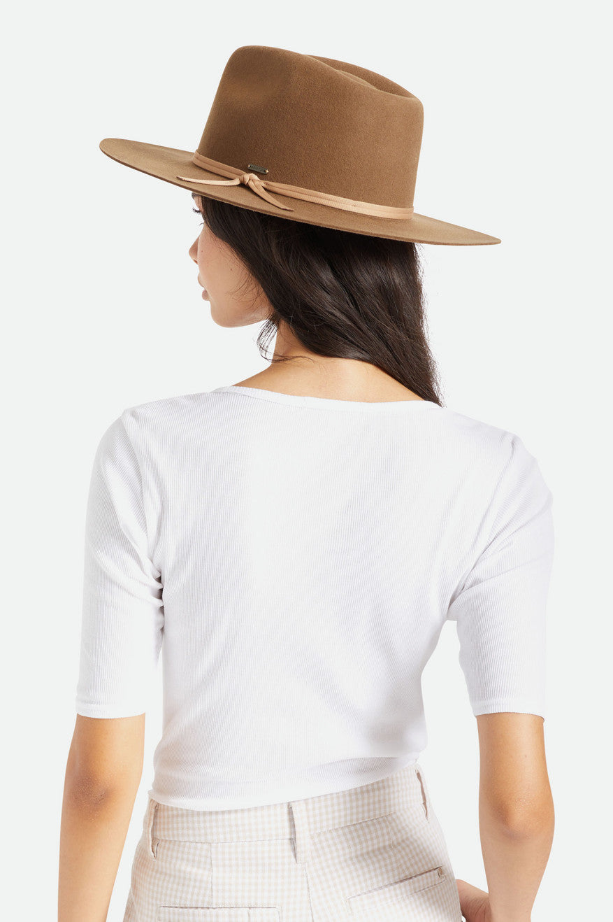 Chapeus Brixton Cohen Cowboy Feminino Marrom | HOVXD-4735