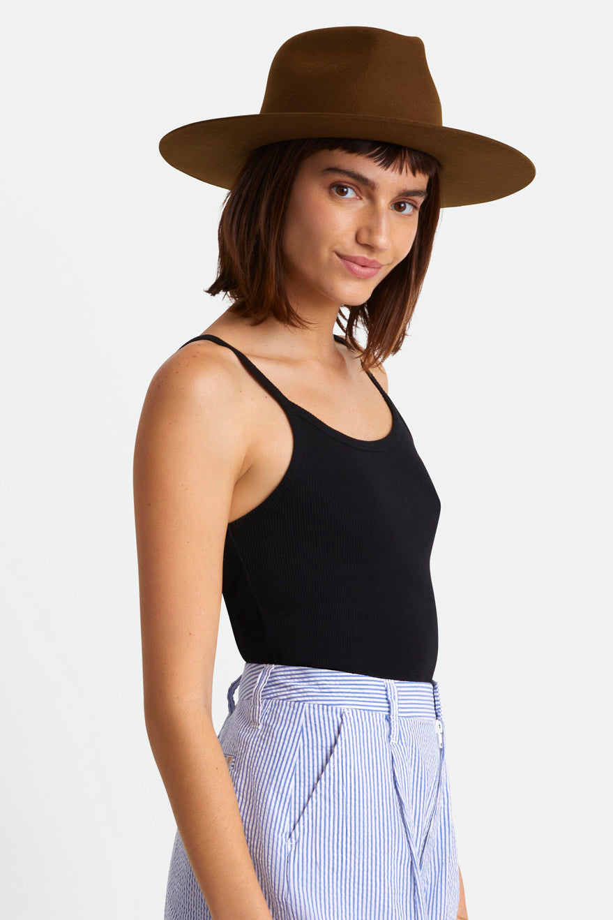 Chapeus Brixton Cohen Cowboy Hat Feminino Cafes | MIRTY-2803