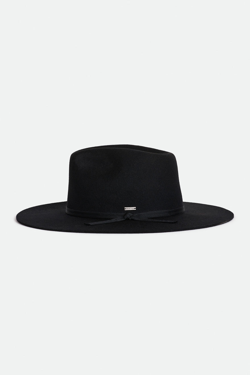 Chapeus Brixton Cohen Cowboy Hat Feminino Pretas | QCMAU-0748