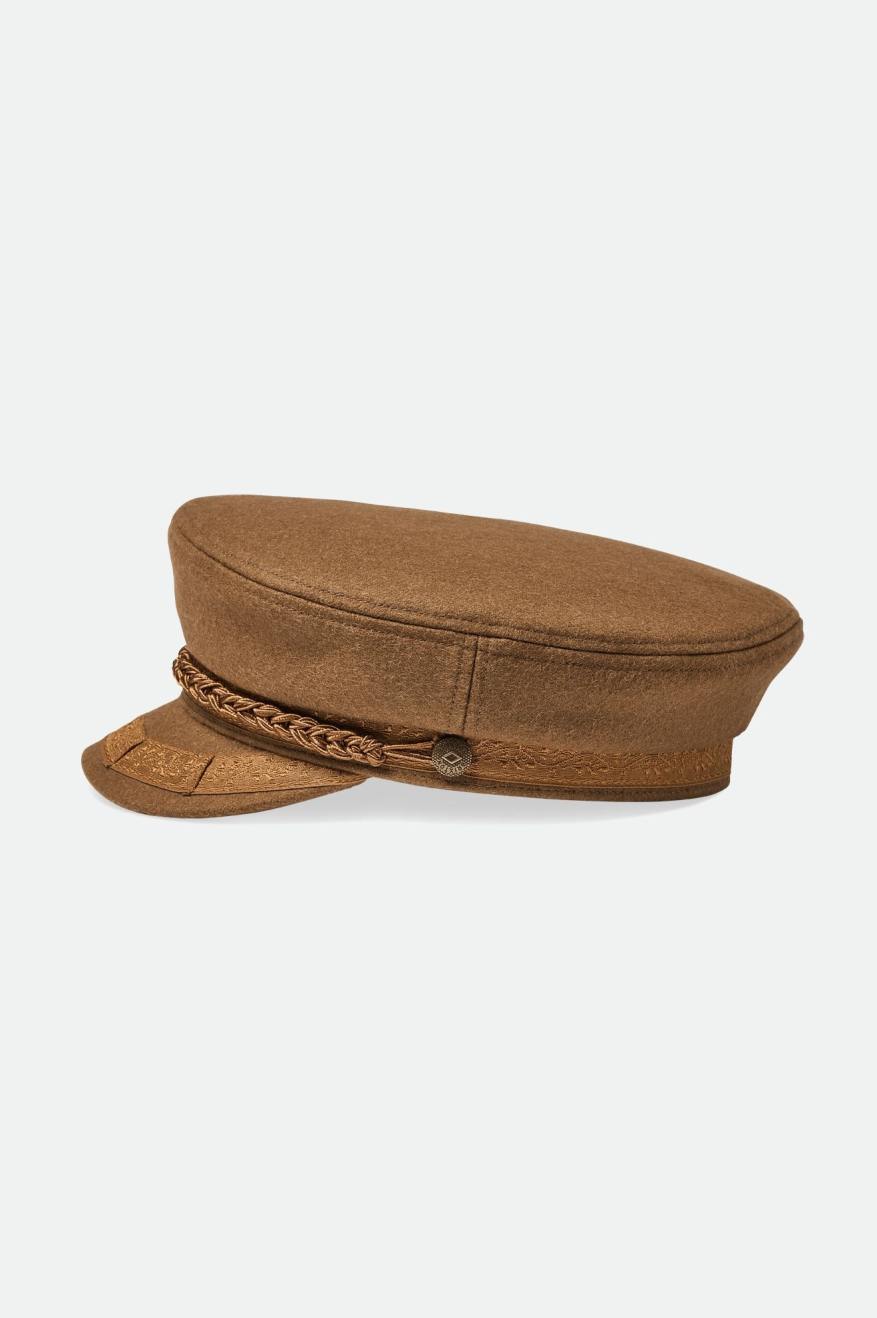 Chapeus Brixton Fiddler Reserve Feminino Marrom | RSZLD-9032