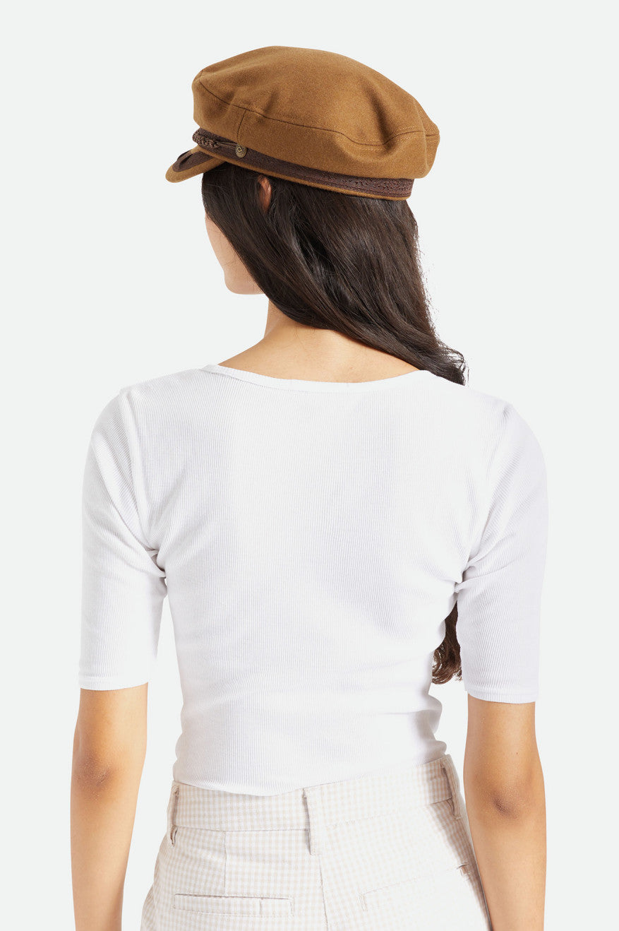 Chapeus Brixton Fiddler Reserve Feminino Marrom | RSZLD-9032