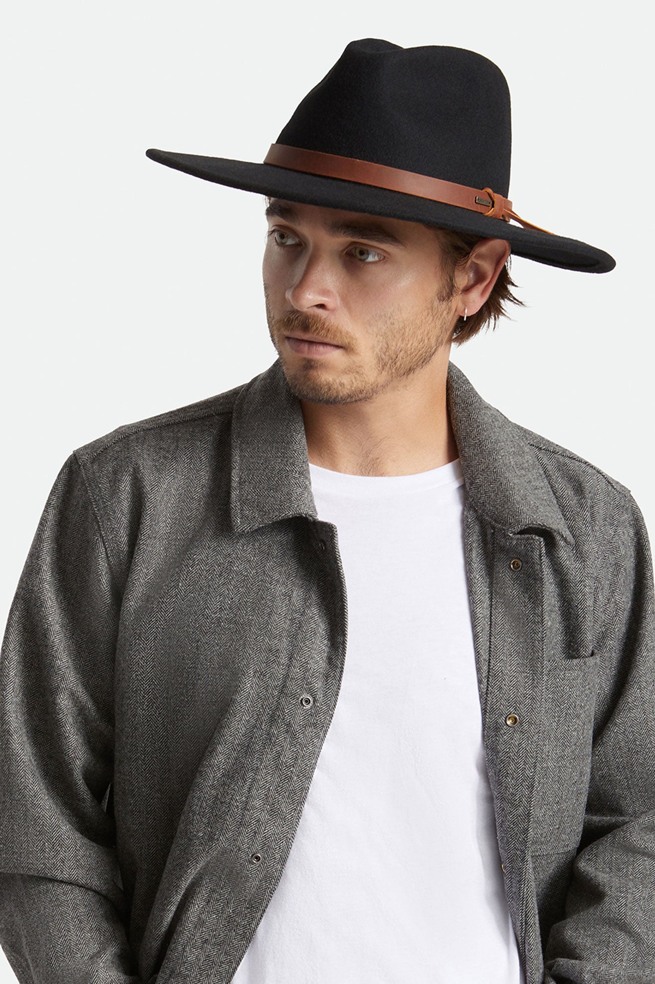 Chapeus Brixton Field Proper Hat Feminino Pretas | MKQHP-5893