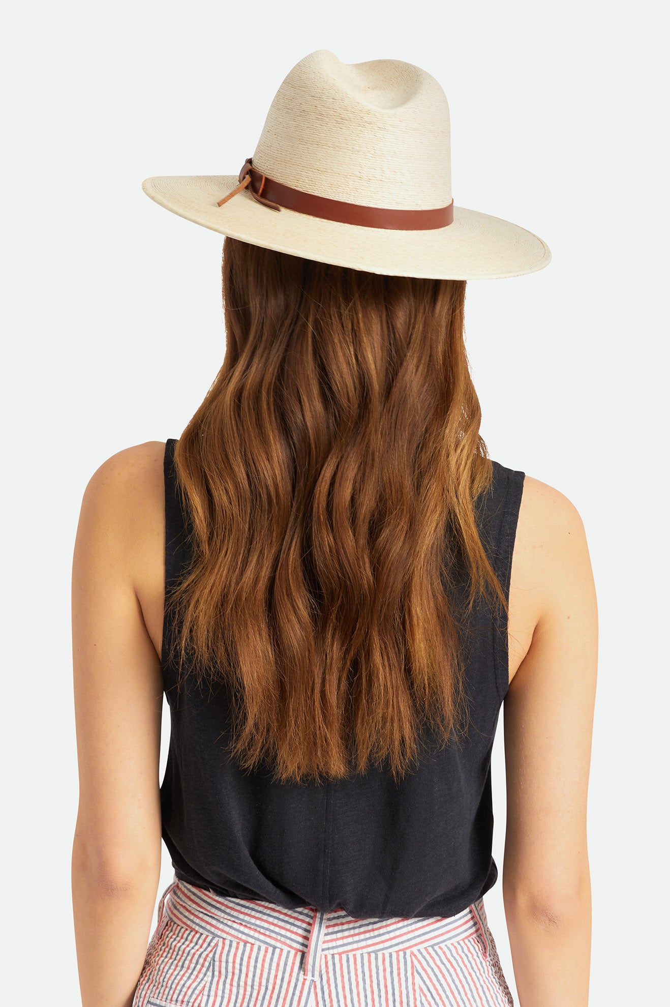 Chapeus Brixton Field Proper Straw Hat Feminino Bege | EBXDG-8619