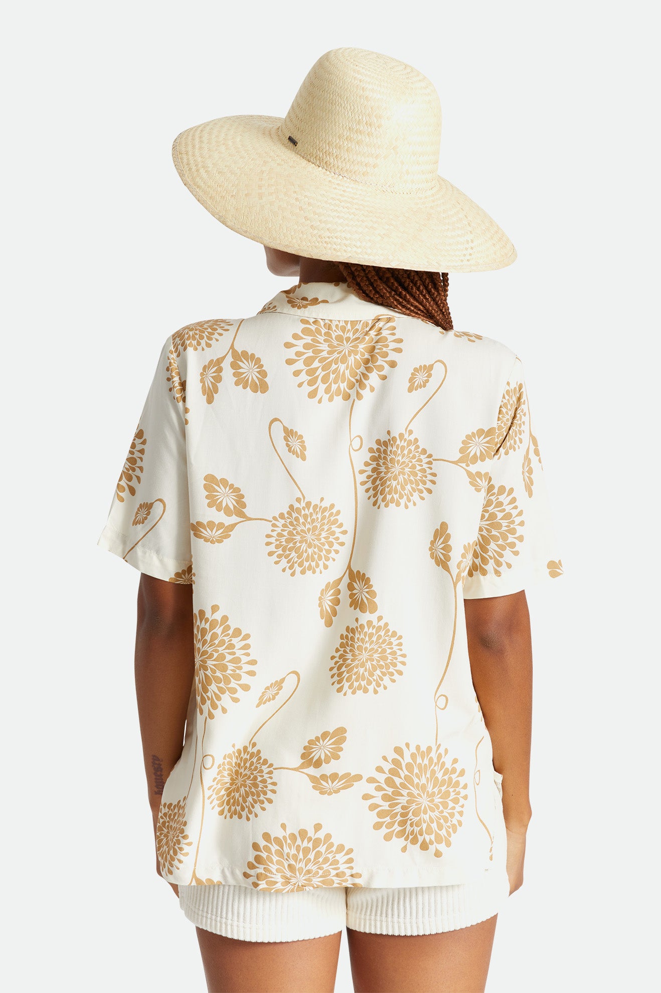 Chapeus Brixton Janae Sun Hat Feminino Bege | NQRZV-6712