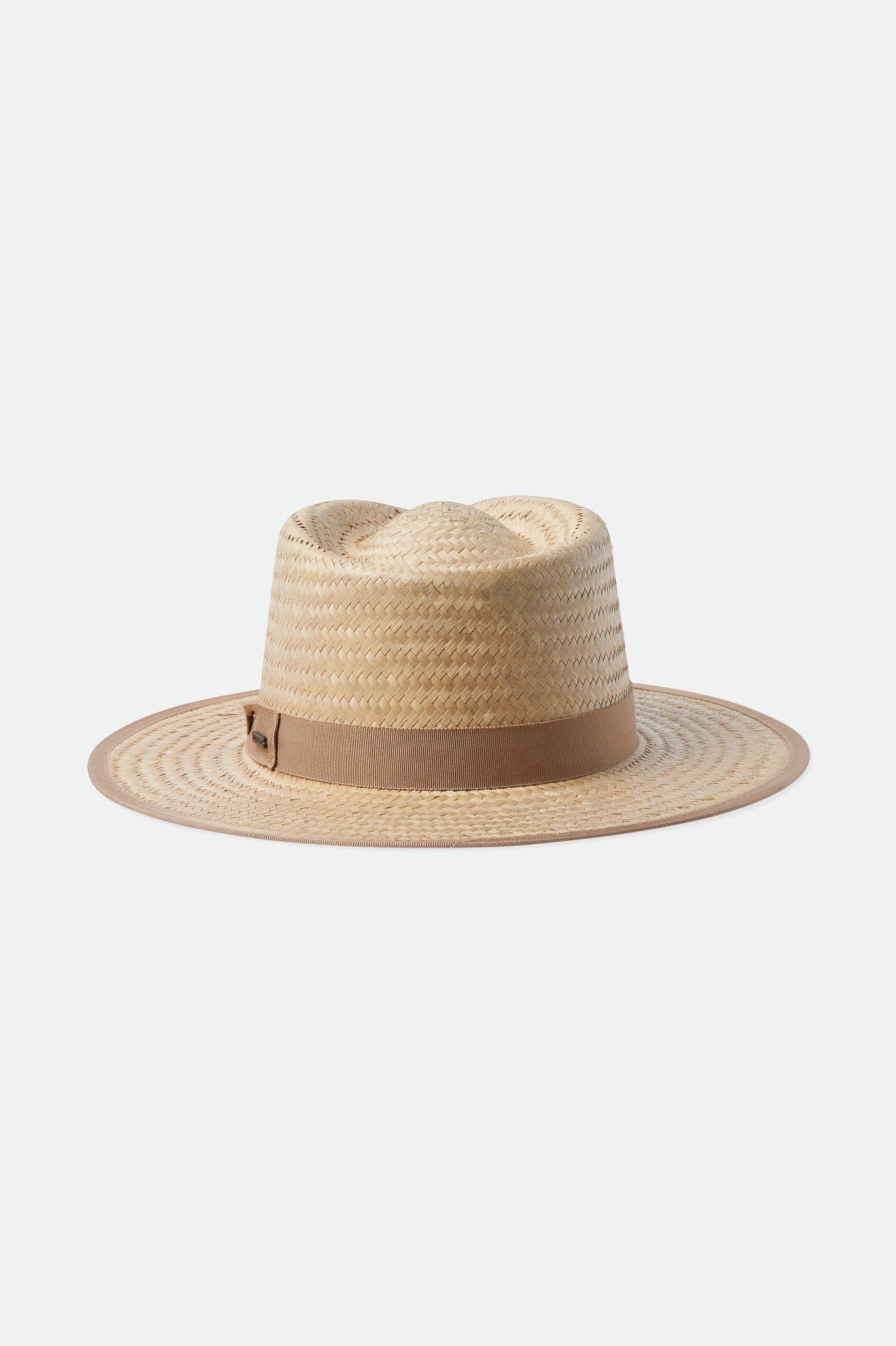 Chapeus Brixton Jo Curta Brim Palmilla Masculino Bege | SIUBP-2178