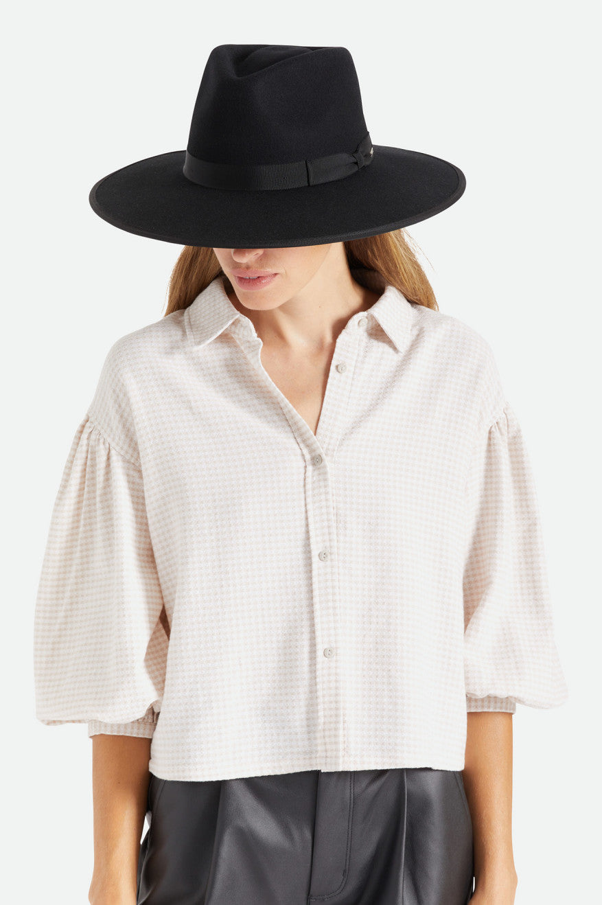 Chapeus Brixton Jo Rancher Hat Feminino Pretas | QGLVX-4891