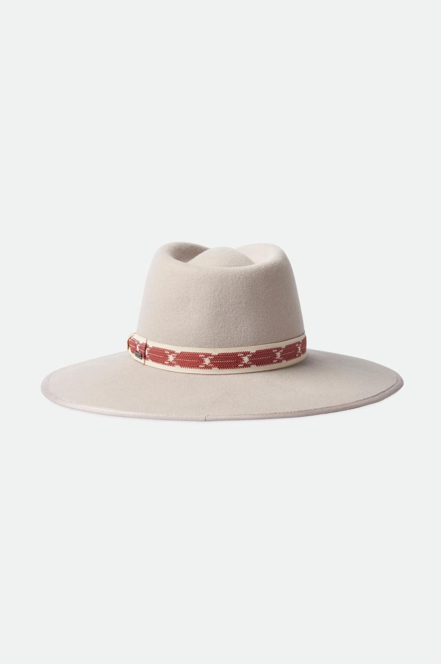 Chapeus Brixton Jo Rancher Hat Feminino Bege | XEKJS-9167