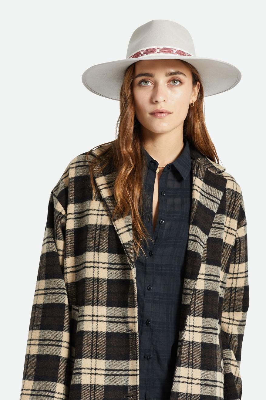 Chapeus Brixton Jo Rancher Hat Feminino Bege | XEKJS-9167