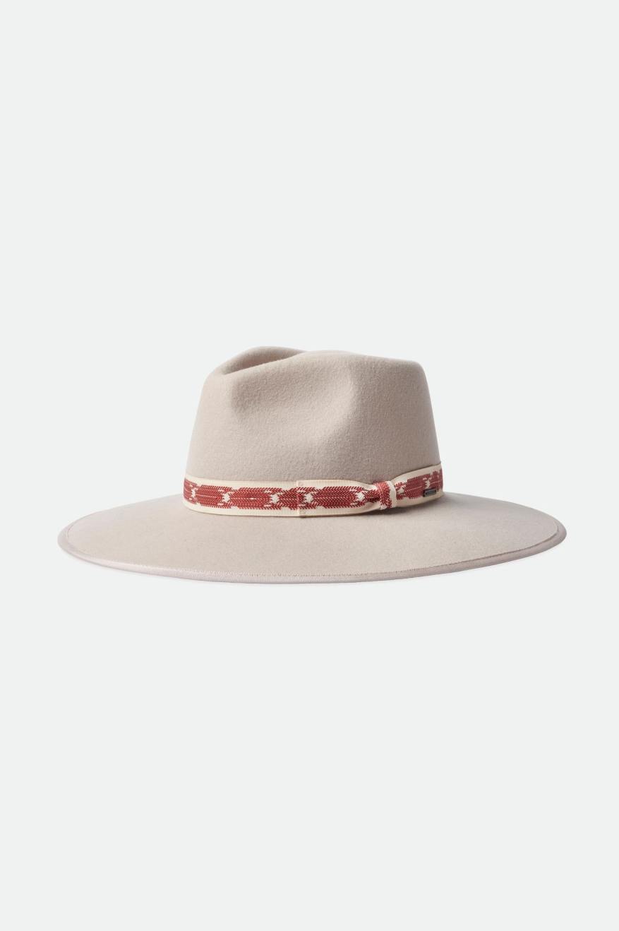 Chapeus Brixton Jo Rancher Hat Feminino Bege | XEKJS-9167