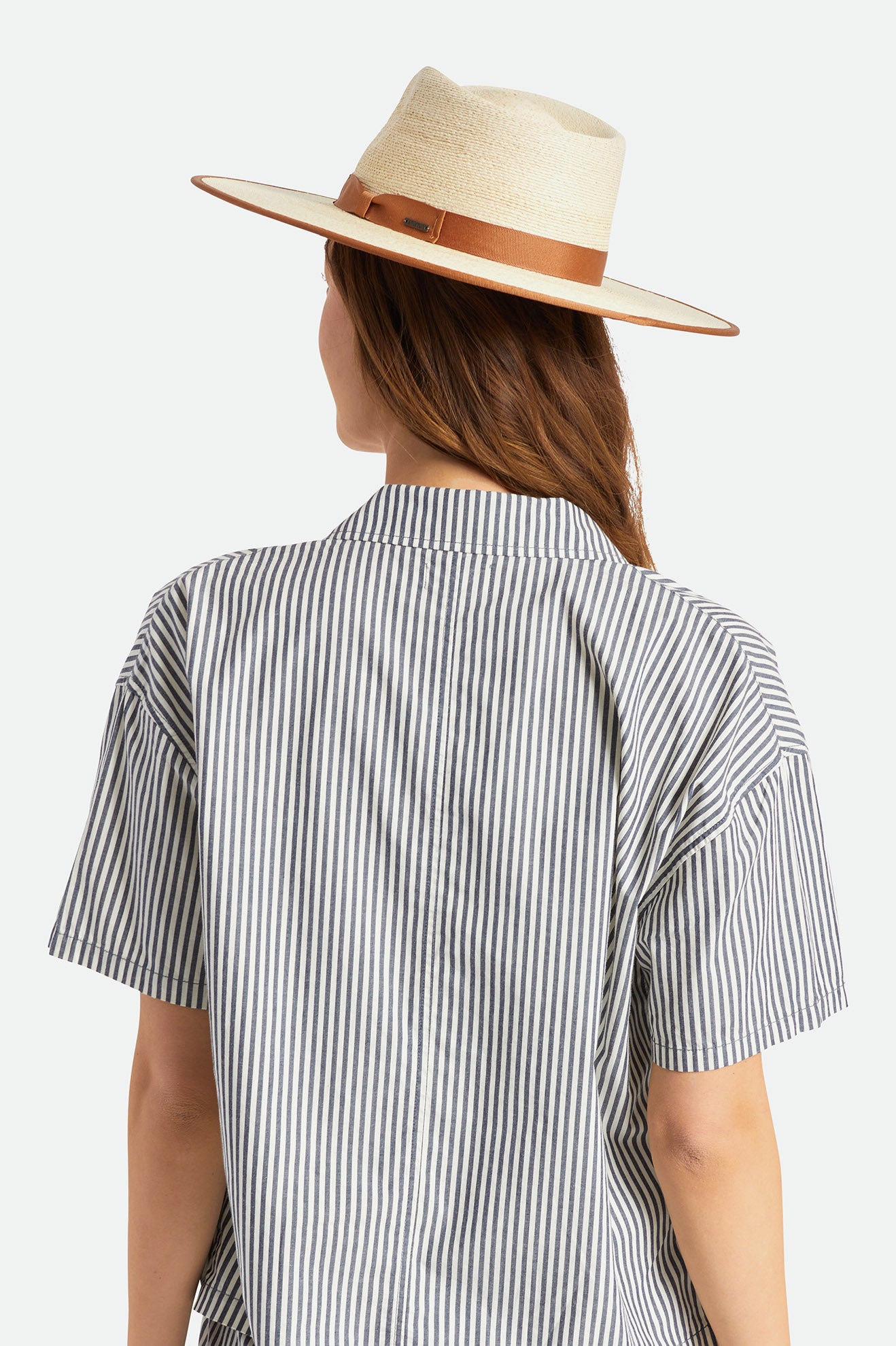 Chapeus Brixton Jo Straw Rancher Hat Feminino Bege | NKTGQ-6837