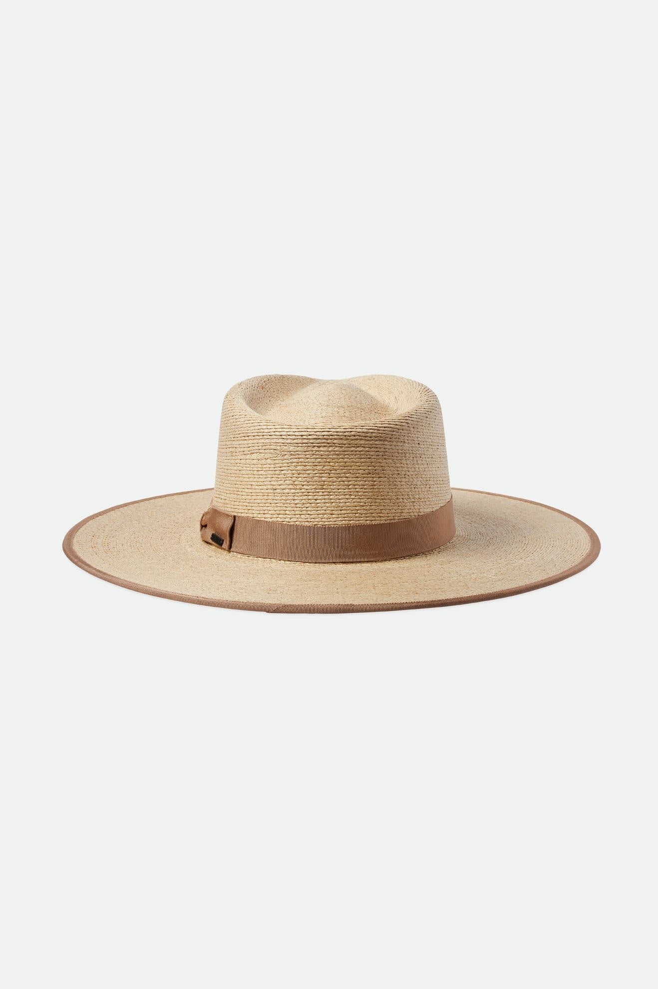 Chapeus Brixton Jo Straw Rancher Hat Feminino Bege | VRHDM-0179