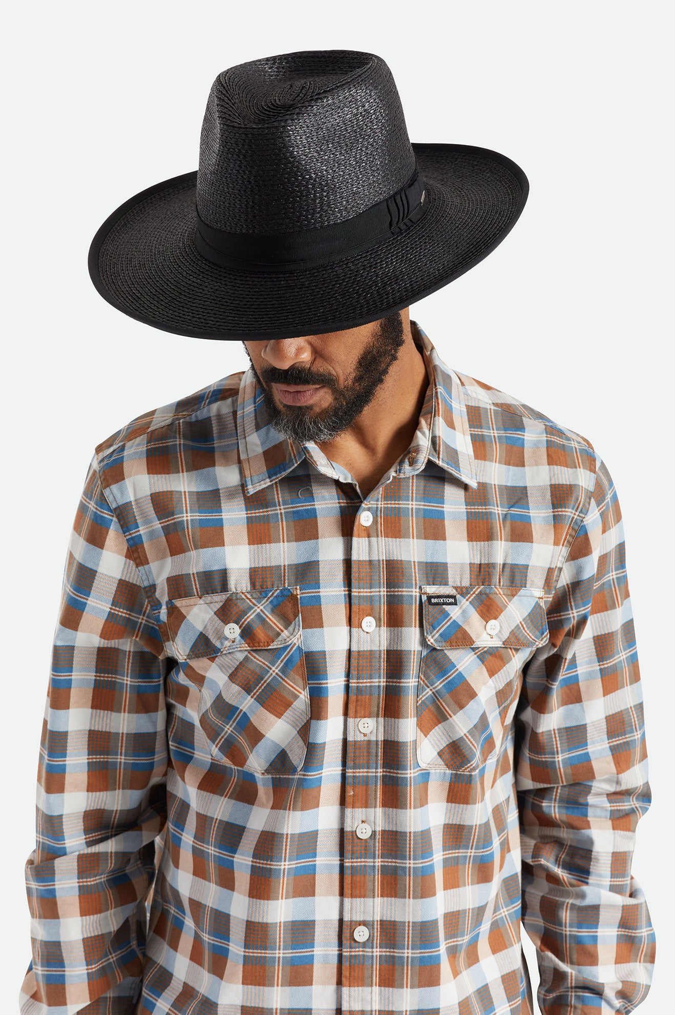 Chapeus Brixton Reno Masculino Pretas Pretas | WDTYS-0745