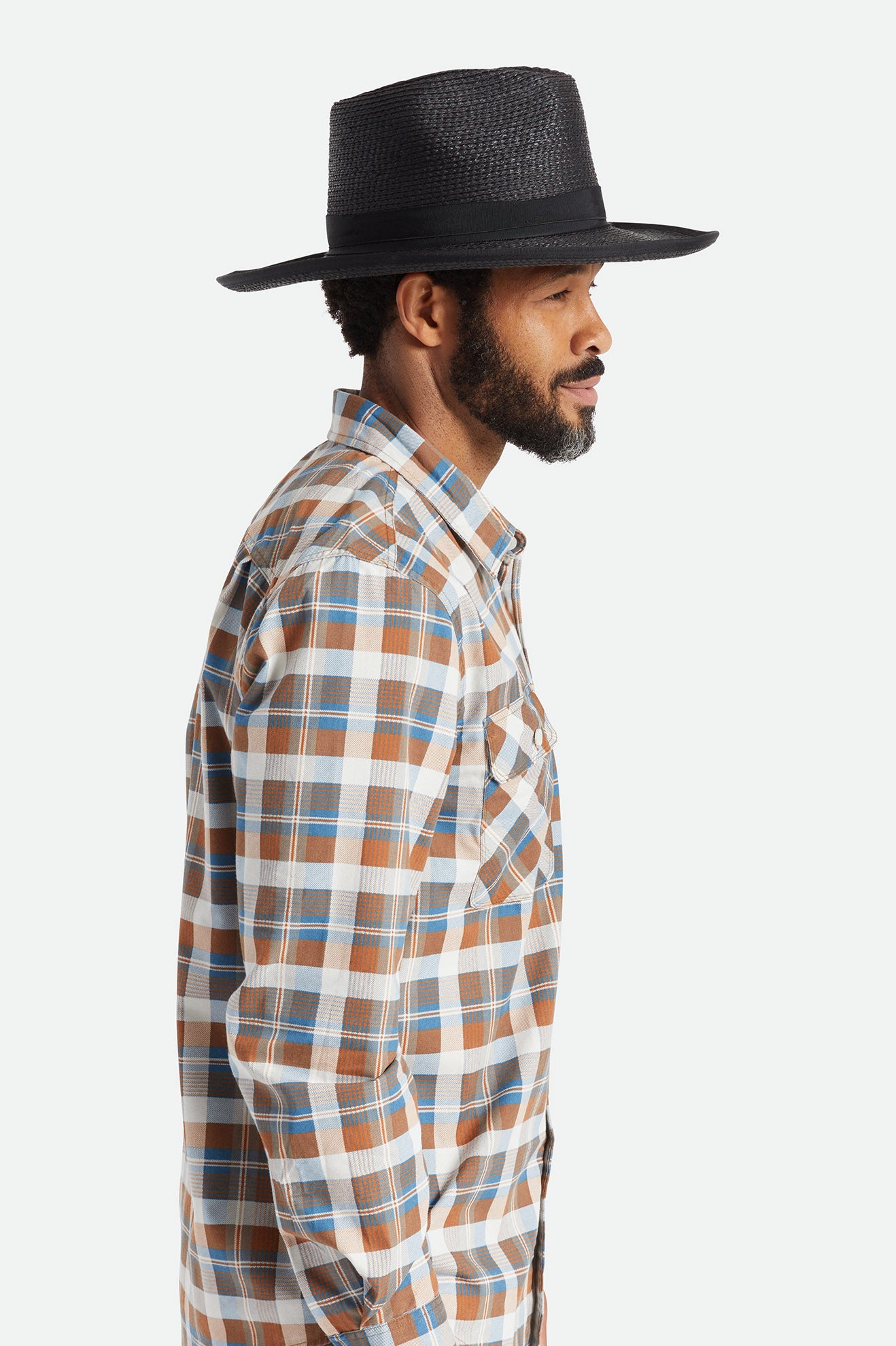 Chapeus Brixton Reno Masculino Pretas Pretas | WDTYS-0745