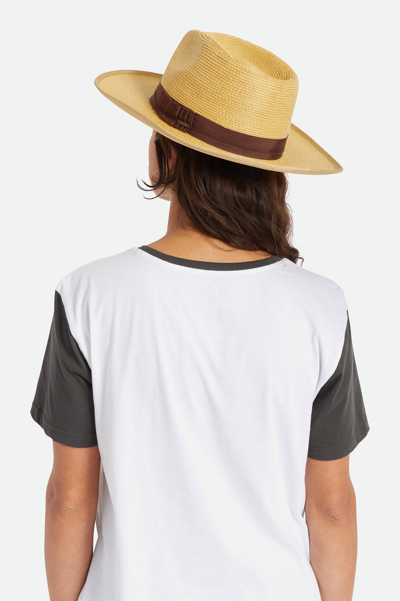 Chapeus Brixton Reno Straw Hat Feminino Marrom | HIUQC-9436