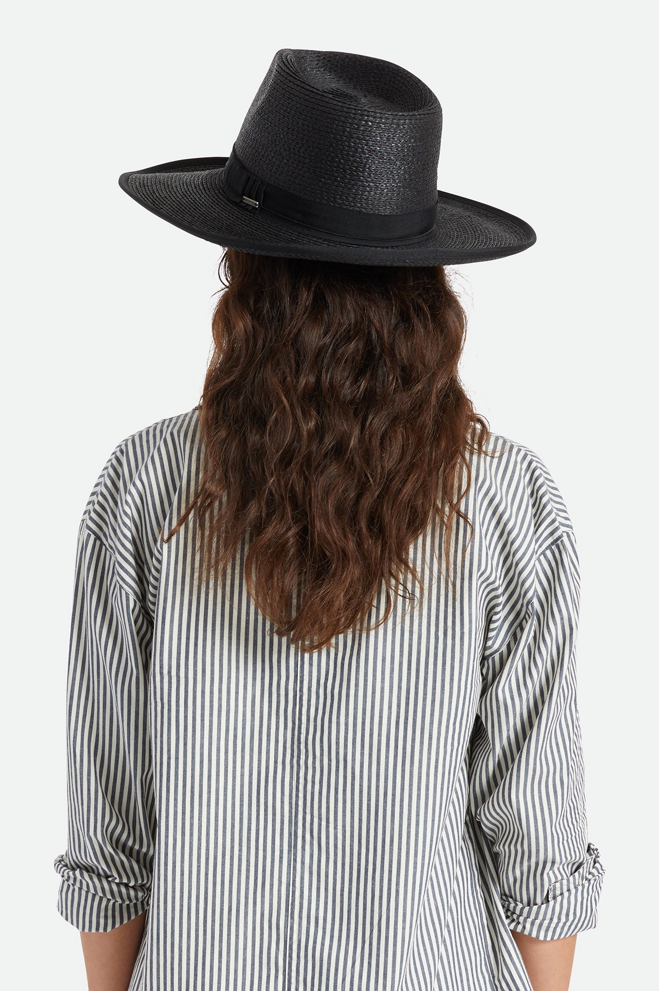 Chapeus Brixton Reno Straw Hat Feminino Pretas | ZKJFG-8507