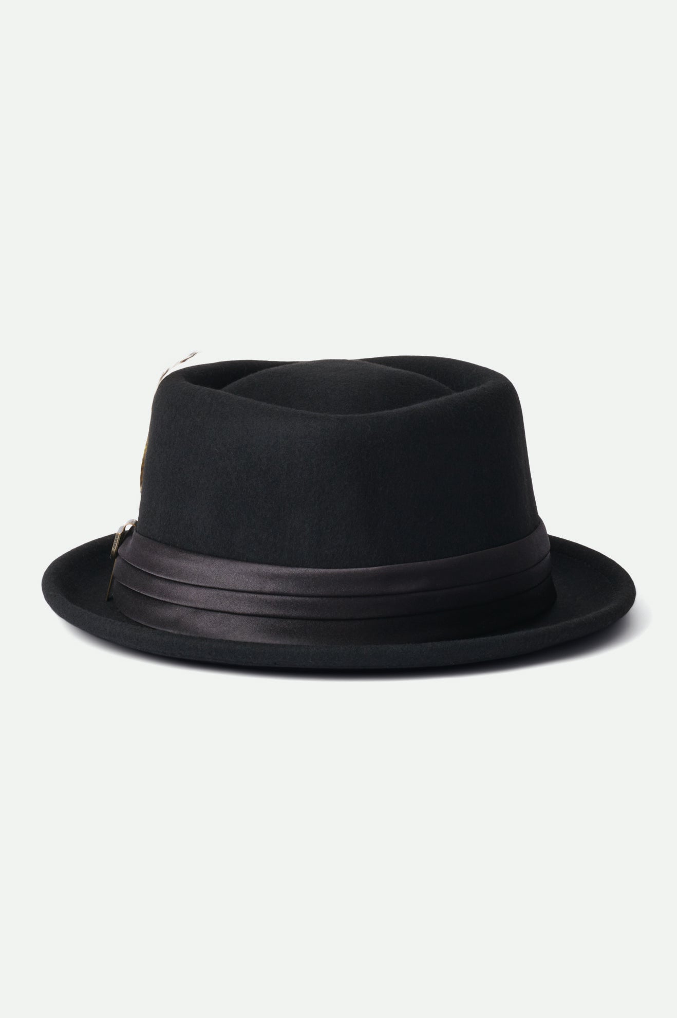 Chapeus Brixton Stout Pork Pie Masculino Pretas | GWXQC-6109