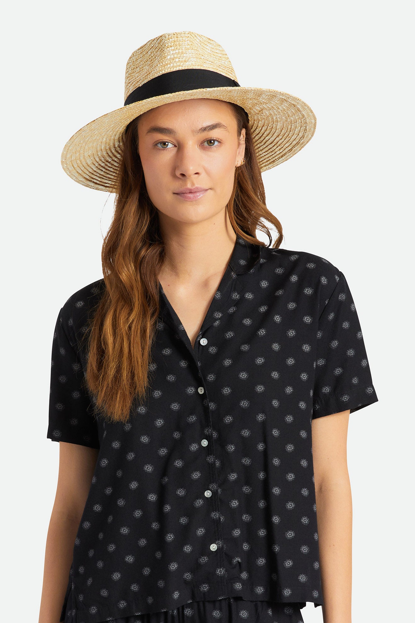 Fedora Brixton Joanna Hat Feminino Laranja | FPITX-9087