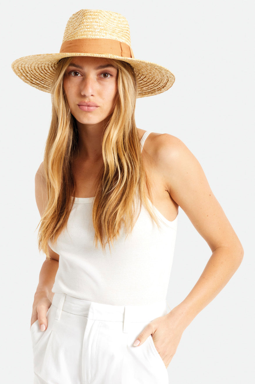 Fedora Brixton Joanna Hat Feminino Laranja | HQSZN-5164