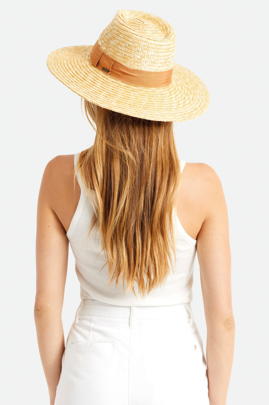 Fedora Brixton Joanna Hat Feminino Laranja | HQSZN-5164