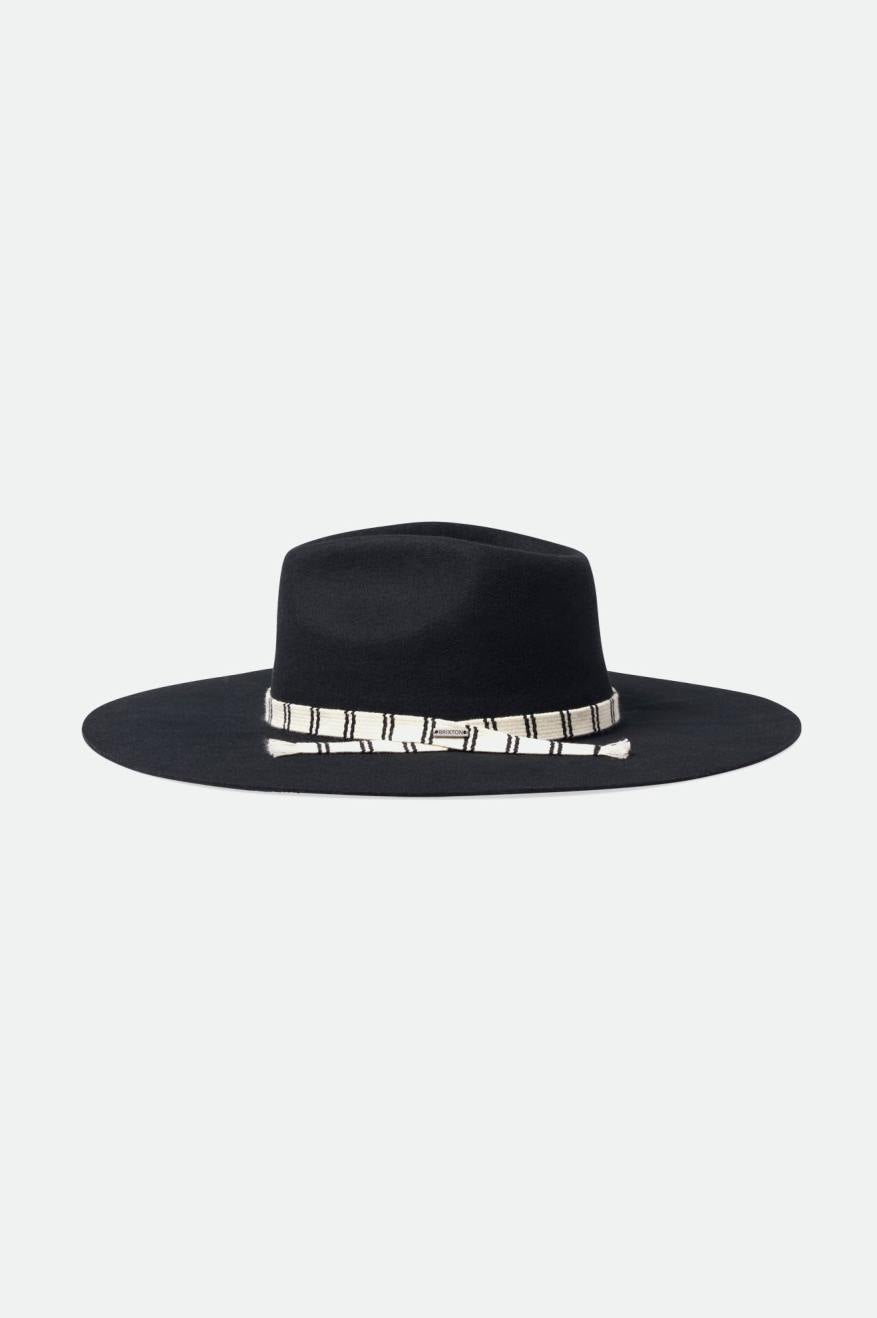 Fedora Brixton Leigh Felt Fedora Feminino Pretas | OQHDG-1409