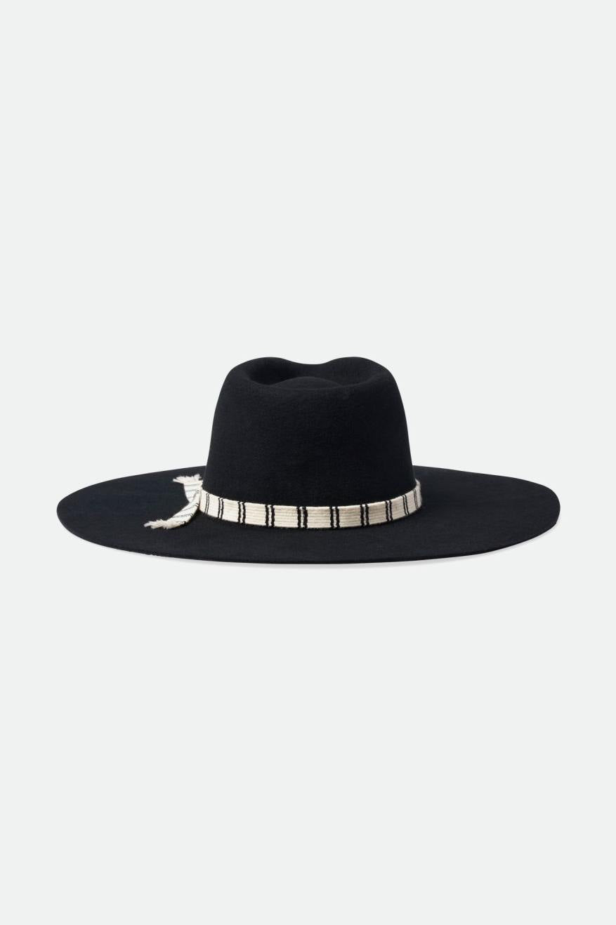 Fedora Brixton Leigh Felt Fedora Feminino Pretas | OQHDG-1409