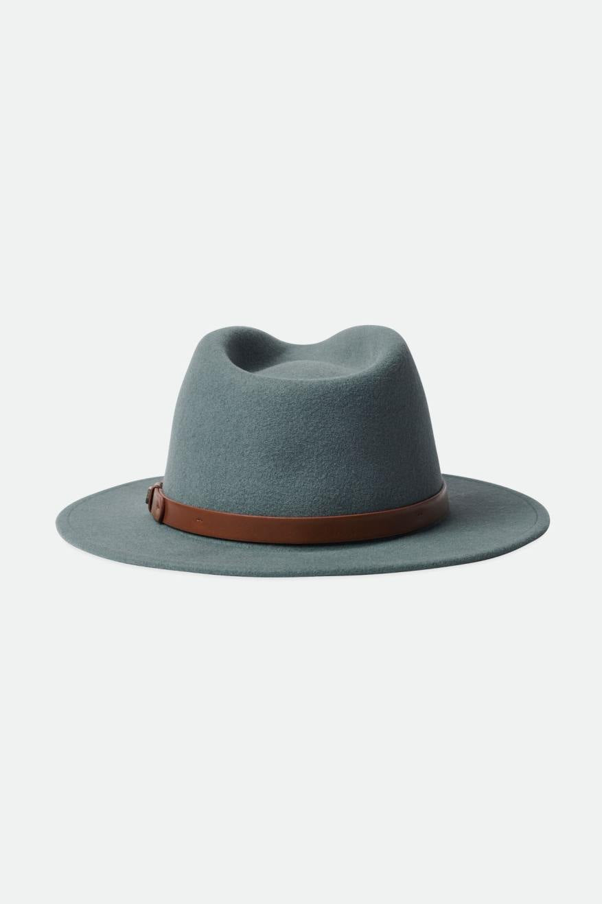 Fedora Brixton Messer Fedora Feminino Azuis | GTNRQ-5601