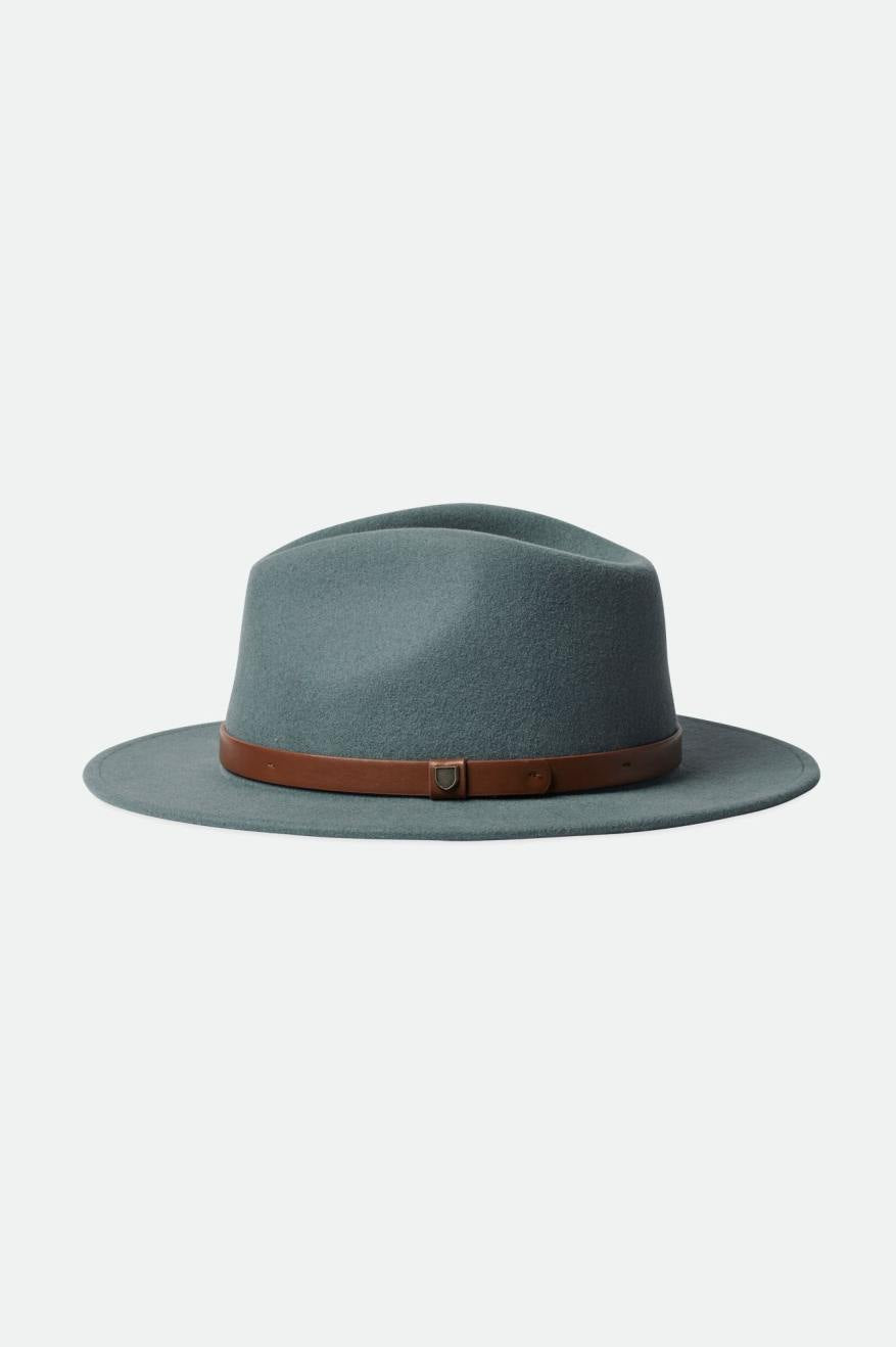 Fedora Brixton Messer Fedora Feminino Azuis | GTNRQ-5601