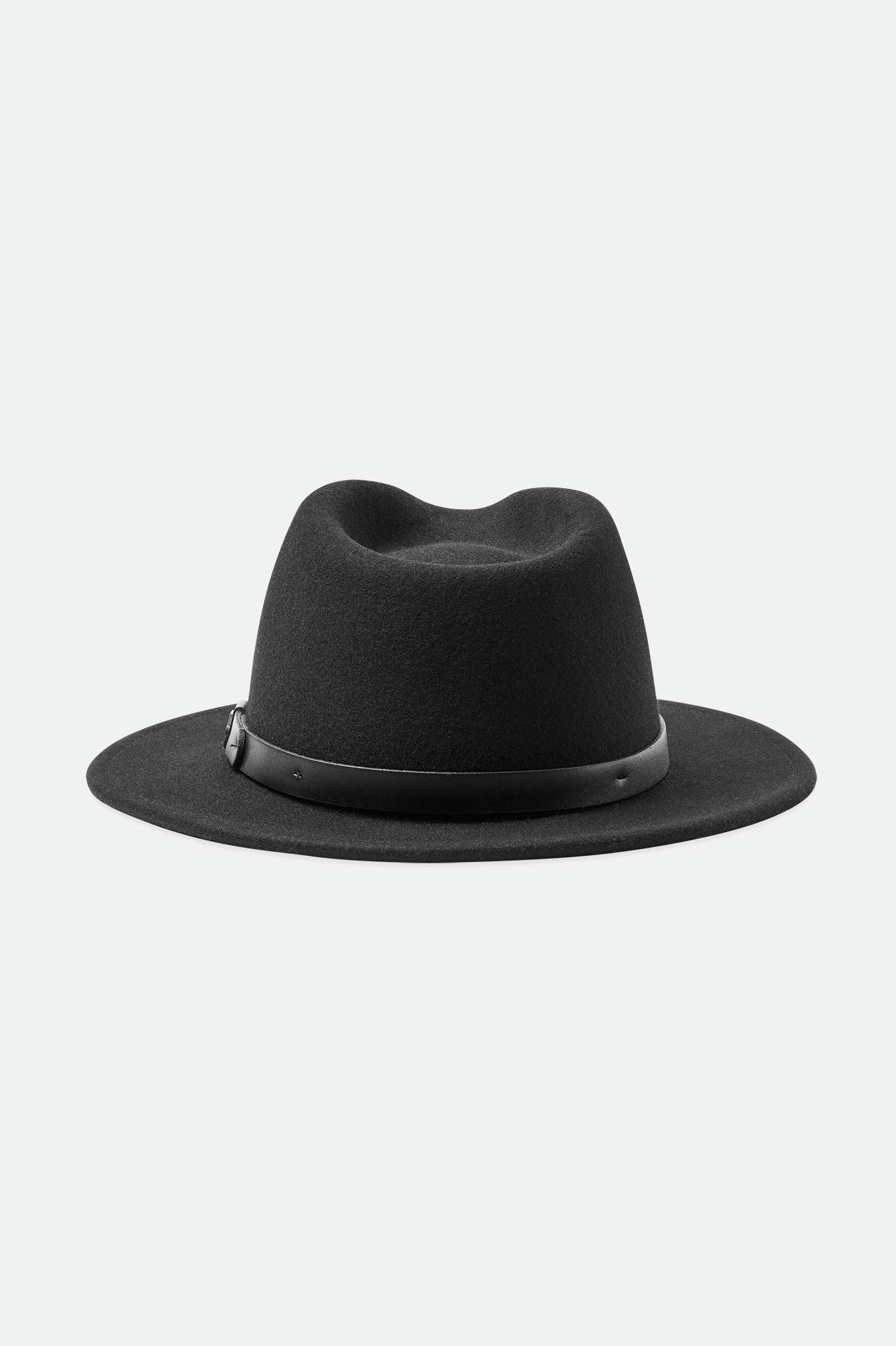 Fedora Brixton Messer Fedora Feminino Pretas | HBSZR-9531